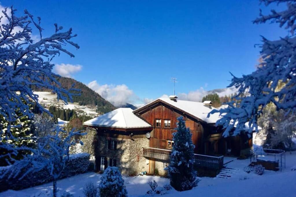 The Nest Villa Les Gets Bagian luar foto