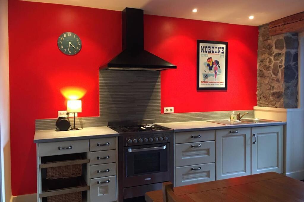 The Nest Villa Les Gets Bagian luar foto
